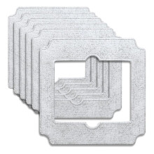 6PCS Cleaning Pads for WINBOT Window Cleaning Robot, Robot Cleaning Cloth WINBOT W-CC02-0012