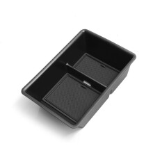 Car Center Console Armstöd Förvaringsbox för Q3 2024 2023 LHD Bilbricka Organizers Tillbehör Städning