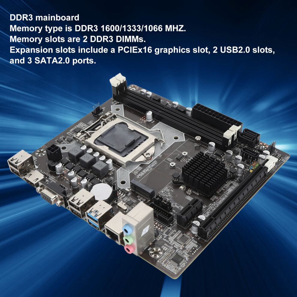 H81 Ddr3-Motherboard Fã¼R Intel Lag 1150, 7598290678403