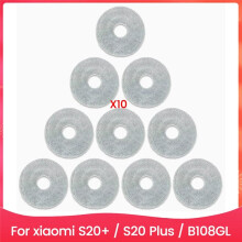 Per Robot Vacuum S20+ / S20 / B108GL Ricambi e Accessori Panno di Ricambio per Mocio