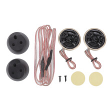 Car Stereo Tweeters High Efficiency Soft Dome Structure Built-In Capacitor Anti-Aging Wear Resistant Heat Resistant