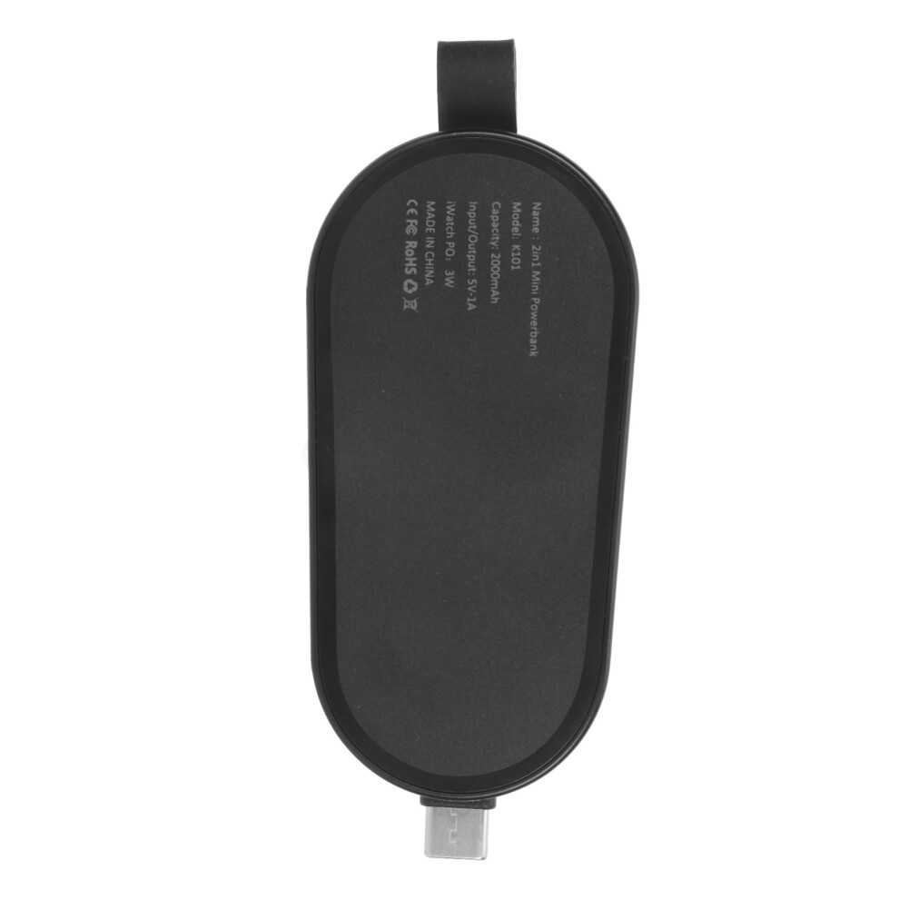 Mini-Tragbare Notfall-Powerbank, 2-In-1, 2000 Mah, 7443665490701