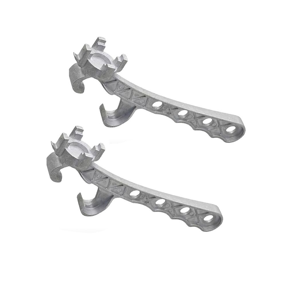2Pack Multifunction Aluminum Bucket Opener, 5 Gallon Pail Opener, Metal Bucket Opener, Lid Remover Opener Tool 6033713359213