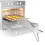 Oven Rack Hook for Sliding In-And-Out, Oven Rack Push Pull Tool Puller Stick Oven Accessory for Minimizing Burn Risks 5