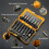 Drill Bit Set 50Pcs Power Screwdriver Drill Fast Change Converter Extension Woodworking Drill Bits Drill Bit Precision 2