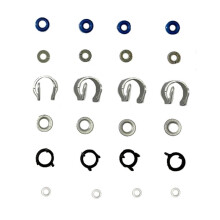 Kit de Réparation de Joint Torique D'Injecteur de Carburant 24 Pièces/4 Ensembles 06H998907A pour A4 Q5 pour CC 1.8 2.0T 06J998