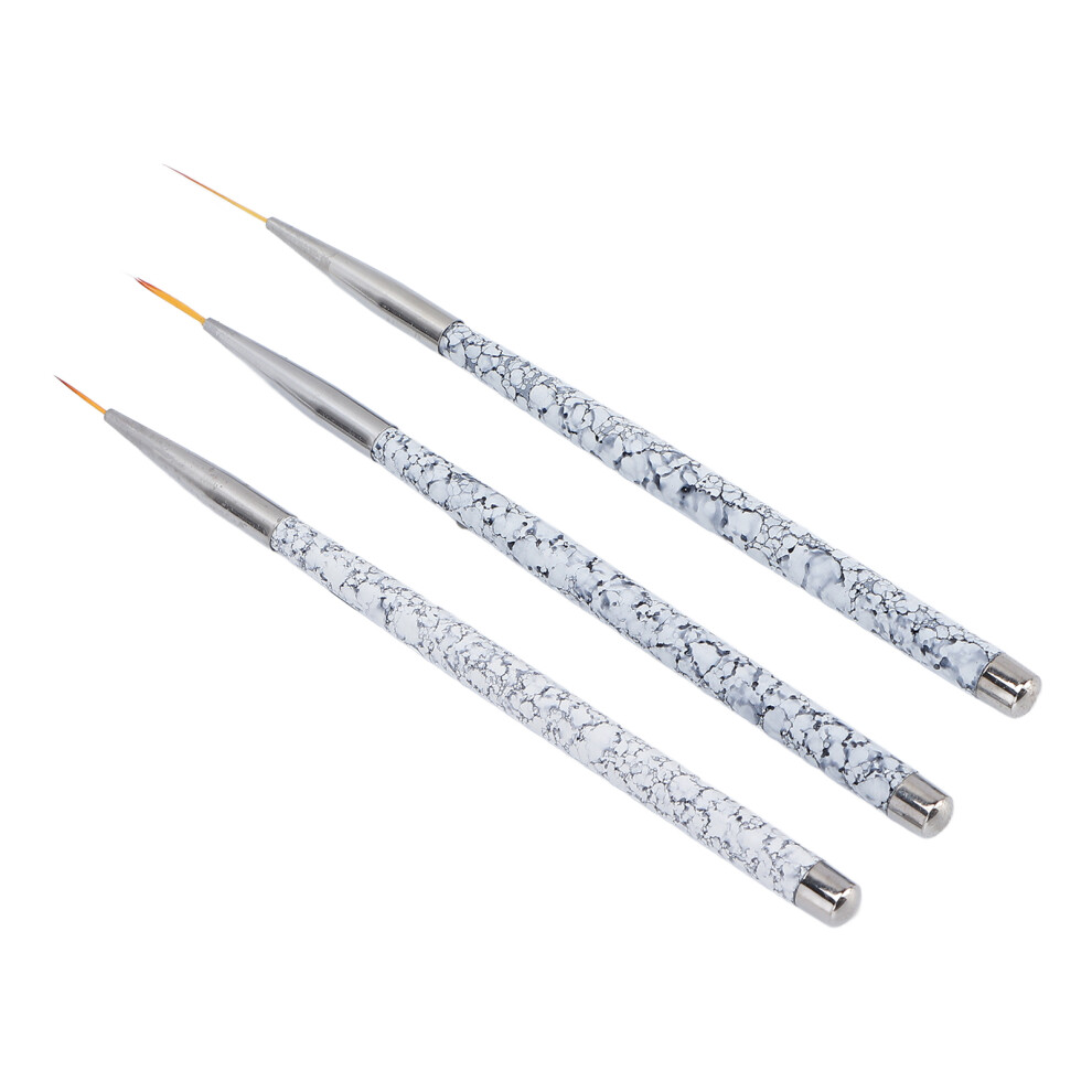 3 stÃ¼cke Professionelle Nail art Liner Pinsel Set