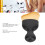 4PCS Body Makeup Brush Set Curved Soft Bristles 5