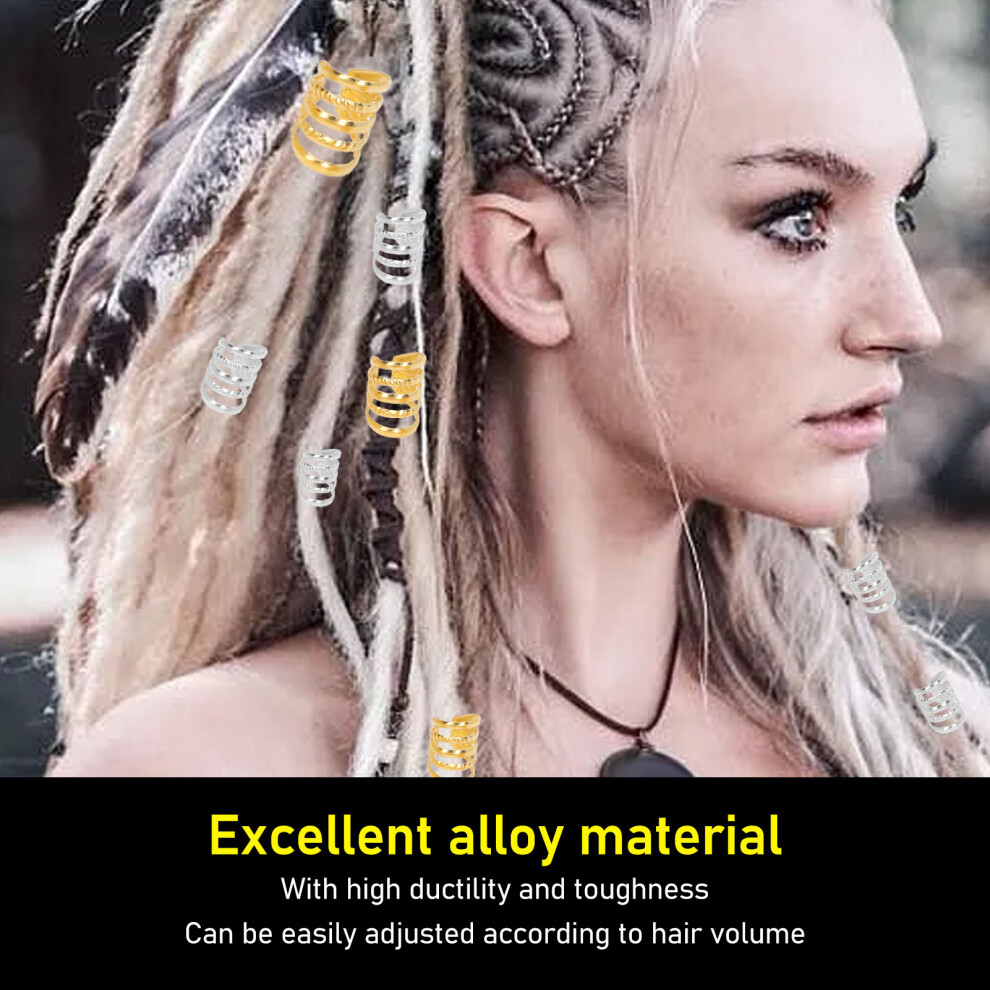 200 stÃ¼cke Dreadlocks Haar Ringe AushÃ¶hlen