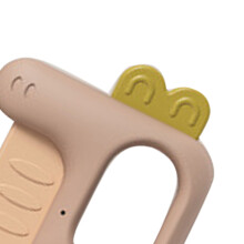 Babyrassel-Beißring-Set, weiches Kauspielzeug aus