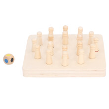 Holz Memory Schachbrettspiel Frühes pädagogisches