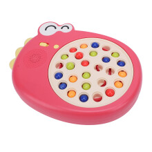Jouet d'apprentissage des baguettes dinosaure 29x21 cm rouge 3xAA