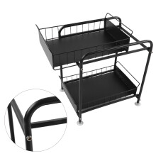 Unterschrank-Organizer, 2 Ebenen, ausziehbarer