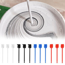 Epoxid-Mischer-Aufsatz für Bohrmaschine, 12-Teiliges Set - Helix-Paddel, Farbrührer, Bohreraufsatz, 6,5 Zoll