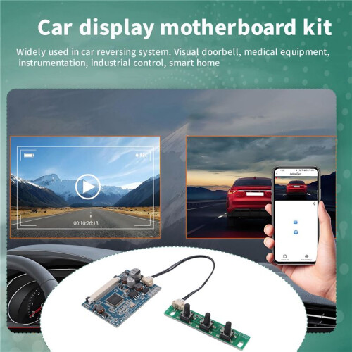 LCD Display Driver Board Module Kit Monitor for Car AV Digital Photo Frame Multi-Function 5inch