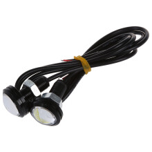 2 x LED Light Bulb Rear Backup Lights 12V 3W White for Car