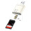 USB3.0 Card Reader 8GB-128GB  SDXC for  NM  Memory Card Write Adapter Laptop PC Memory Extend USBConverter,A 2
