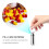 Silver Pill Medicine Box Case Holder Container Capsule Bottle Keyring Keychain 9
