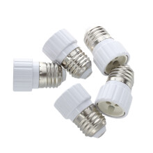 Paquet de 5 Adaptateurs de Convertisseur de Douille de Base D'Ampoule de Lampe E27 À GU10