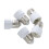 E27 to GU10 Lamp Light Bulb Base Socket Converter Adaptor 5 pack 1