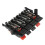 2Pcs 64x40x20mm 8 Positions Push in Jack Spring Load Speaker Terminals 2