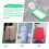 Luggage Tags Suitcase Identifier Label Accessories - green 6