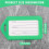 Luggage Tags Suitcase Identifier Label Accessories - green 7