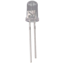 100 pcs 5mm White LED Diode Lights 3V 20mA Bulb Lamps Electronics Components Light Emitting Diodes