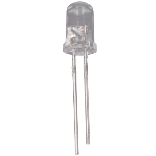 100 pcs 5mm White LED Diode Lights  3V 20mA Bulb Lamps Electronics Components Light Emitting Diodes