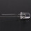 100 pcs 5mm White LED Diode Lights  3V 20mA Bulb Lamps Electronics Components Light Emitting Diodes 2