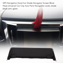 GPS-Navigations-Haube Sonnenblende-Navigator-Bildschirm-Block-Maske Universal-Auto-Clip-Autoteile Navigation Audio-Schatten-Block Anti-Blendung