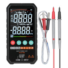Digital Multimeter 6000 Counts True RMS AC/ Voltage Resistance Capacitance Frequency Continuity Diode NCV Test FY107C