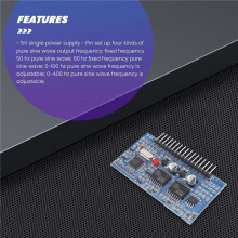 - -AC Pure Sine Wave Inverter Generator SPWM Boost Driver Board EGS002 "EG8010 + IR2110" Driver Module +LCD