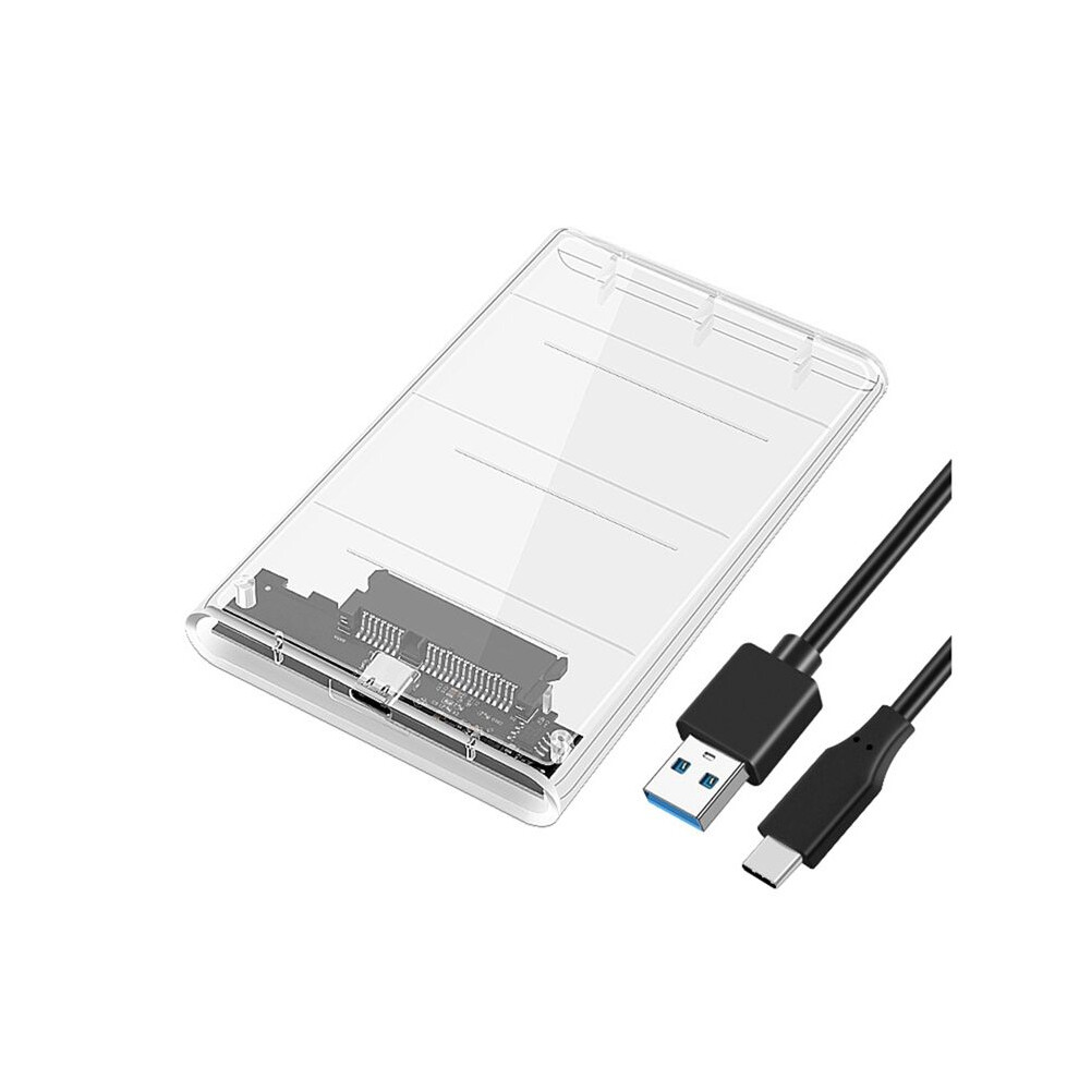 Usb3.0/Type-C Hdd Enclosure Of 2.5 Inch Hard Disk Case Ssd Sata3 To Usb 3.0 Transparent Hdd Box Usb C Hdd Case 5Gbps 6034254817521