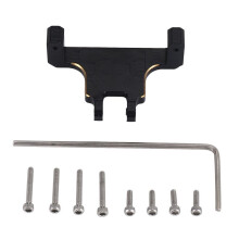 Brass Servo Mount Fit ES08MA II Servo for Axial SCX24 Gladiator Bronco JLU C10 1/24 RC Crawler Car Upgrades Parts