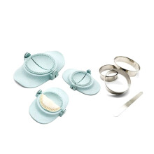 Dumpling Maker,Empanadas Press Mold Maker Set with Dough Cutter, Dumpling Mold Set and Cutter for Pierogi,()