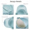 Dumpling Maker,Empanadas Press Mold Maker Set with Dough Cutter, Dumpling Mold Set and Cutter for Pierogi,() 1