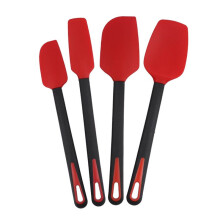 4 StüCk Silikonspatel zum Kochen, HochhitzebestäNdiger Schaber, Kommerzieller Backspatel für KüChenkochutensilien