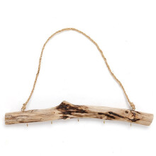 Wooden Hook Driftwood Hook Vintage Decor Supplies Easy to Use Branch Hanger Holder for Entryway Small Item Closet