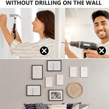 Double Sided Tape , Removable & Reusable Double Transparent Tape for Walls, Carpet Home Decoration