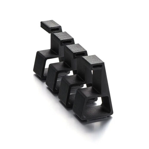 4Pcs Game Console Horizontal Holder Bracket Cooling Feet for  PS4 Game Console 2