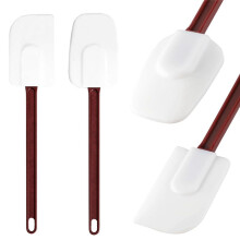 Heavy Duty Spatula and Spoonula High Heat Silicone Spatula Large Rubber Spatulas for Kitchen Use Commercial Spatula