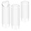 100 Pcs 2.4 Oz Valentine'S Day Heart Shaped Containers Plastic Box with Lids Reusable Small Portion Cups 1