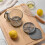 Flour Sifter, Fine Mesh Baking Sifter Cup Semi Automatic Handheld Flour Shaker Sugar Sifter 6