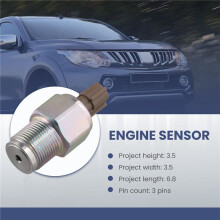Fuel Rail High Pressure Sensor Regulator for  4HK1 6HK1 Engine  L200 Pickup 2.5 D TD 499000-6160 6160