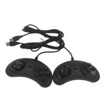 USB Gamepad Game Kontrolleur 6 Tasten für USB Gaming Joystick Halter für PC Mega Drive Gamepads