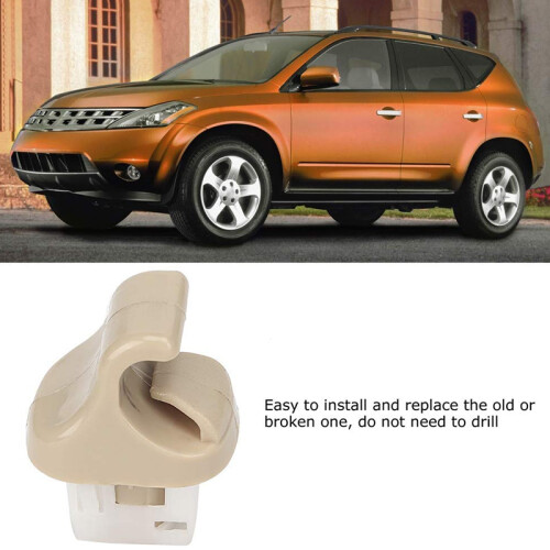 for New  MURANO 2003-2007 SUN VISOR RETAINER CLIP - BEIGE INTERIOR 1