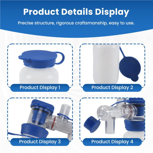 Milk Sampling Bottle, 200Ml Sampling Bottle Sampler Cow Milk Liquid Sampling Bottle Milk Container Corrosion-Resistant, Easy to Remove Milking Machine 2