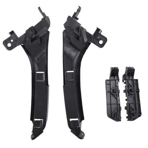 4 Pieces Efront Headlights and Bumper Brackets Set for 2007-2011  Crv