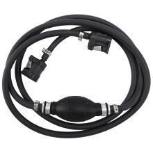 Conjunto de Manguera de LíNea de Combustible de 2M para  Fueraborda P-Rimer Conector de Bombilla